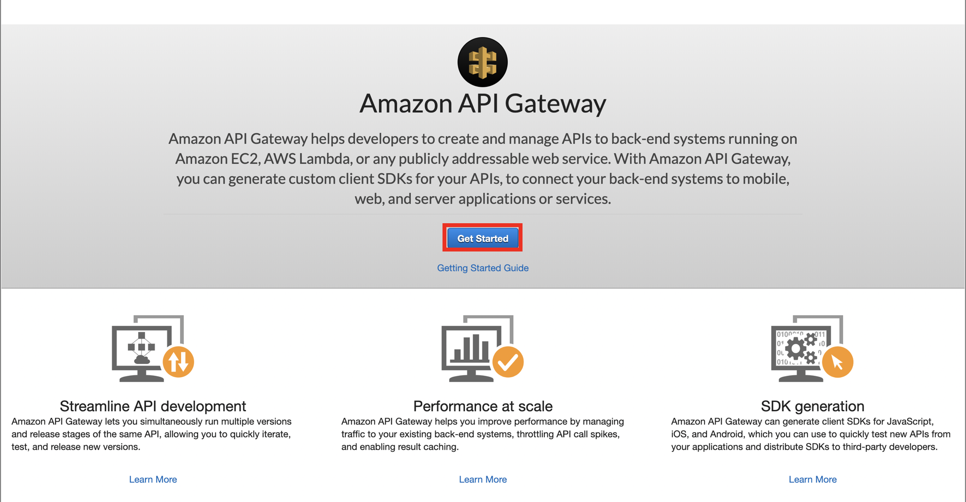 AWS API Gateway 생성 - 01